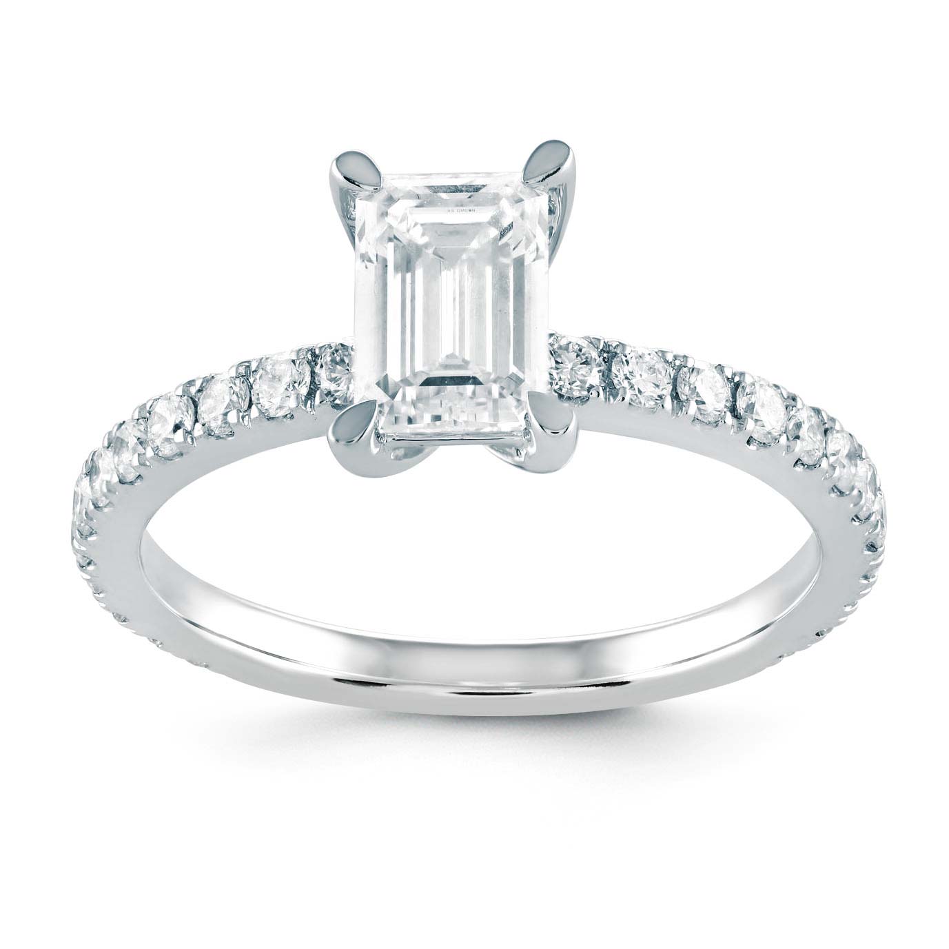 INES Ring mit Labordiamant und 1.5 Karat in Weißgold 585