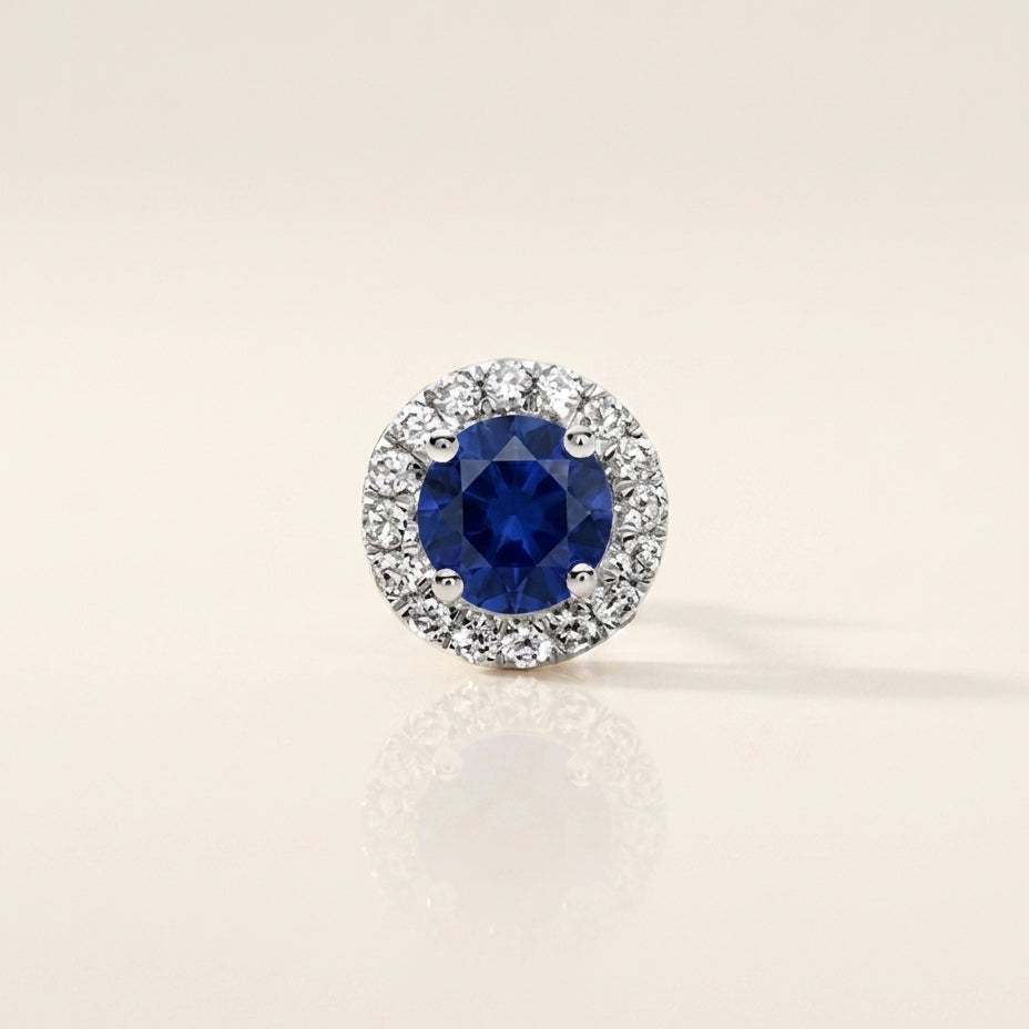 BELLE Ohrring und 1.9 Karat in Weißgold 585