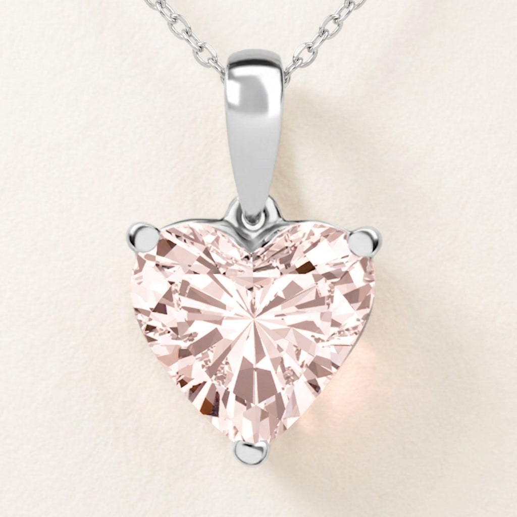 COEUR Halskette und 0.5 Karat in Weißgold 585