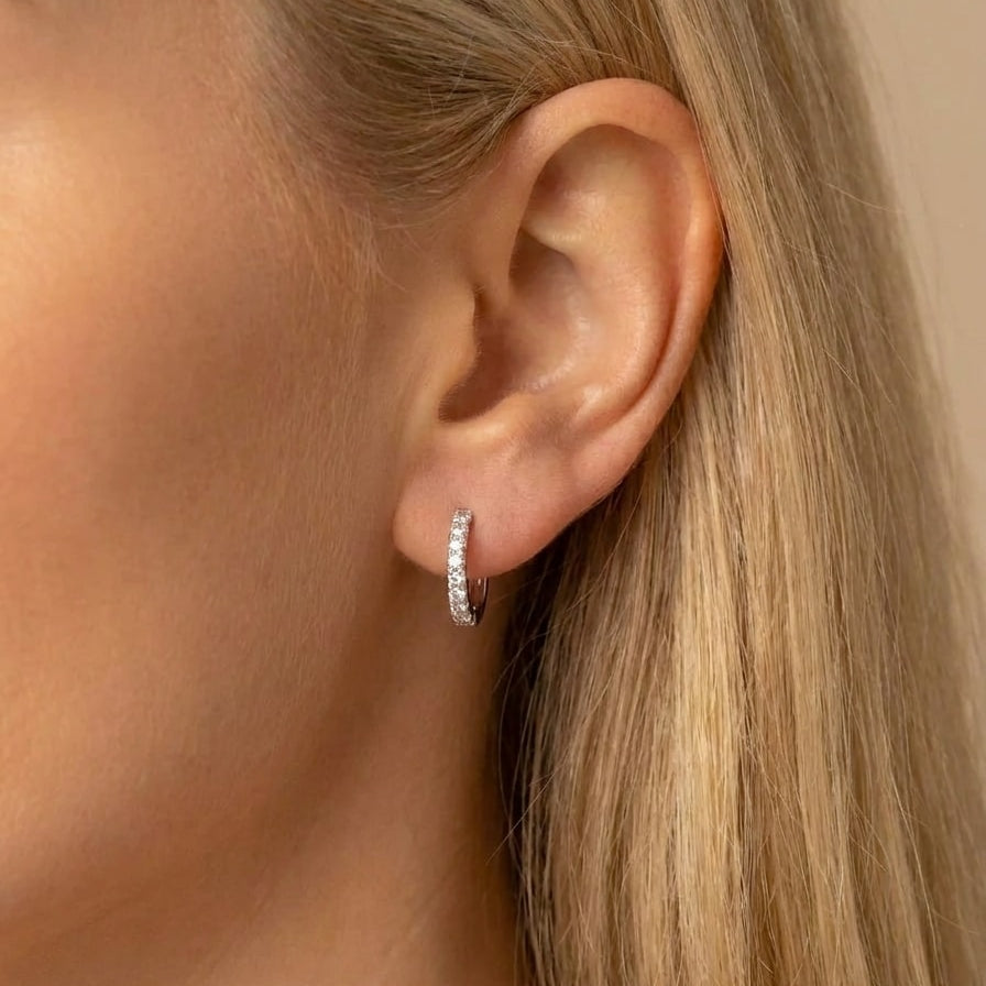 CELESTE Ohrring und 1.36 Karat in Weißgold 585