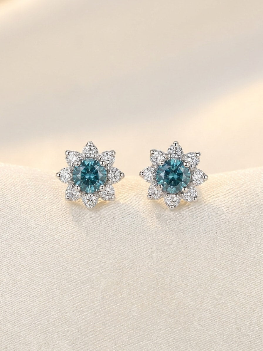 CELESTE FLEUR Ohrring und 0.46 Karat in Weißgold 585