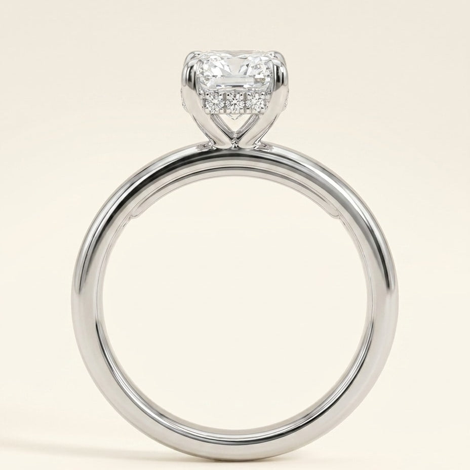 INES Ring und 1.5 Karat in Weißgold 585