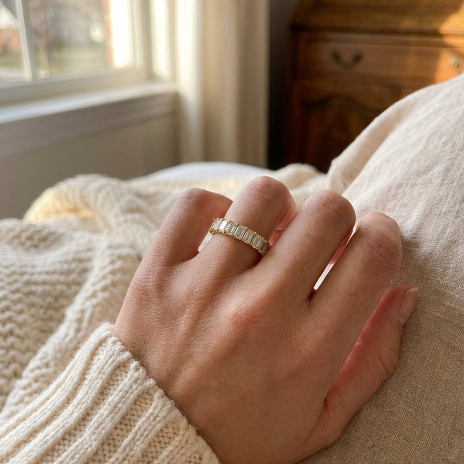 CELINE Ring und 1.3 Karat in Gelbgold 585