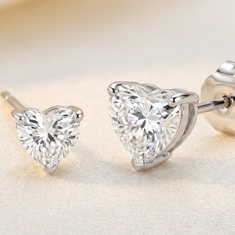 COEUR Ohrring und 0.5 Karat in Weißgold 585