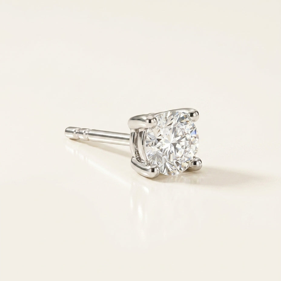 ESSENTIEL Ohrring und 0.5 Karat in Weißgold 585