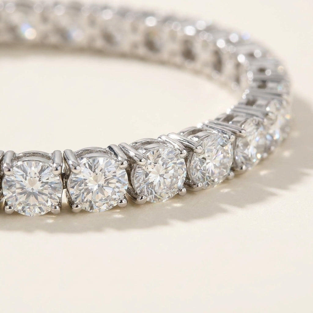 RIVIERE Armband und 1 Karat in Weißgold 585