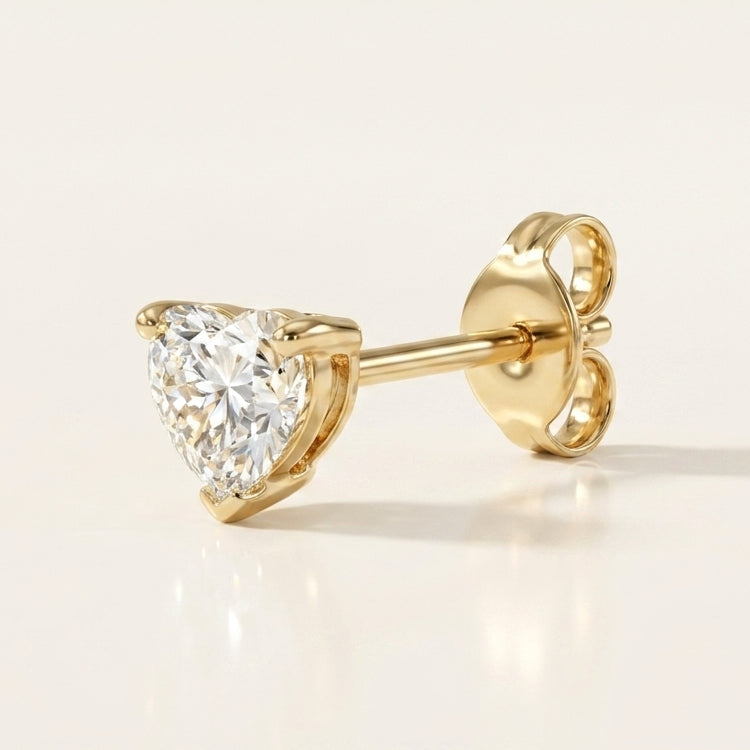 COEUR Ohrring und 0.5 Karat in Gelbgold 585
