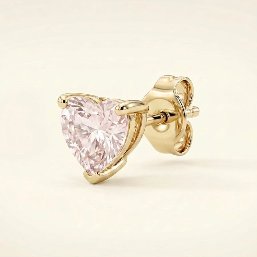 COEUR Ohrring und 0.5 Karat in Gelbgold 585