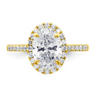 ALICE Ring mit Labordiamant und 1.3 Karat in Gelbgold 585