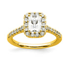 ADELE Ring mit Labordiamant und 1.4 Karat in Weißgold 585