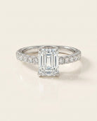 INES Ring und 1.5 Karat in Weißgold 585