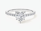 COEUR Ring mit Labordiamant und 1.24 Karat in Weißgold 585