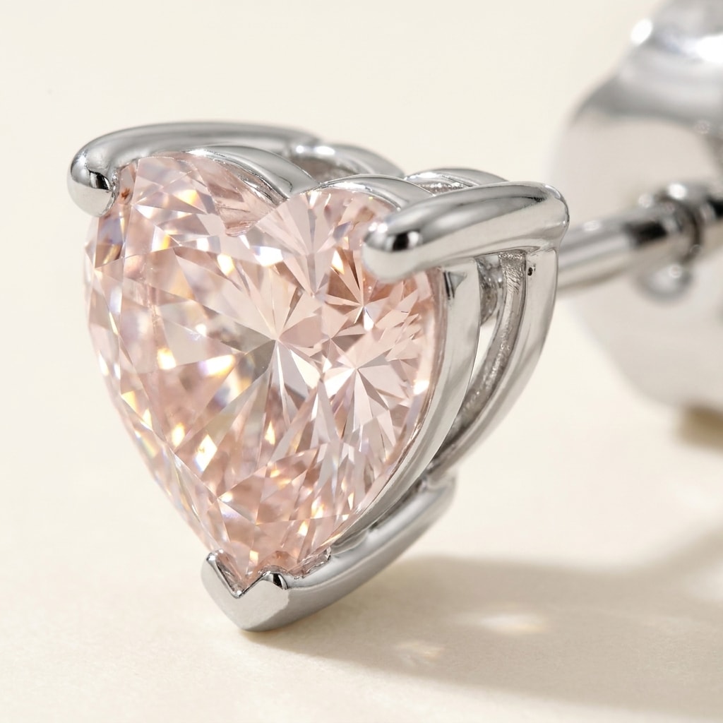 COEUR Ohrring und 0.5 Karat in Weißgold 585
