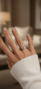 MARIELLE Ring und 1.4 Karat in Weißgold 585