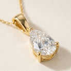 POIRE Anhänger und 0.5 Karat in Gelbgold 585