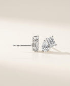DUET Ohrring und 1.6 Karat in Weißgold 585