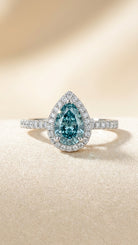 ANNABELLE Ring und 1.3 Karat in Weißgold 585