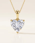 COEUR Halskette und 0.5 Karat in Gelbgold 585