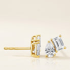 DUET Ohrring und 1.6 Karat in Gelbgold 585