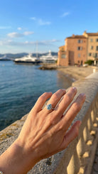 ANNABELLE Ring und 1.3 Karat in Weißgold 585