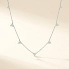 TROIS Halskette und 1.6 Karat in Weißgold 585
