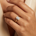 CLAIRE Ring und 1.5 Karat in Gelbgold 585