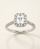 ADELE Ring mit Labordiamant und 1.4 Karat in Weißgold 585