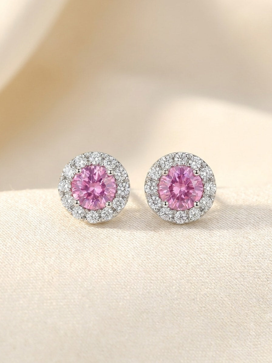 BELLE Ohrring und 1.35 Karat in Weißgold 585