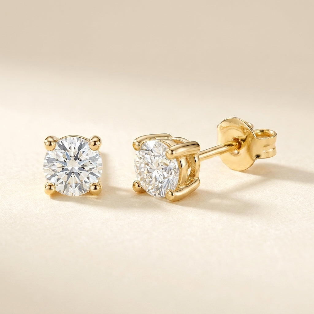 ESSENTIEL Ohrring und 0.5 Karat in Weißgold 585
