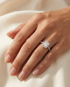 ADELE Ring mit Labordiamant und 1.4 Karat in Weißgold 585