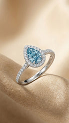 ANNABELLE Ring und 1.3 Karat in Weißgold 585