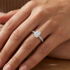 INES Ring und 1.5 Karat in Weißgold 585