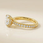 NOEMIE Ring und 3 Karat in Weißgold 585