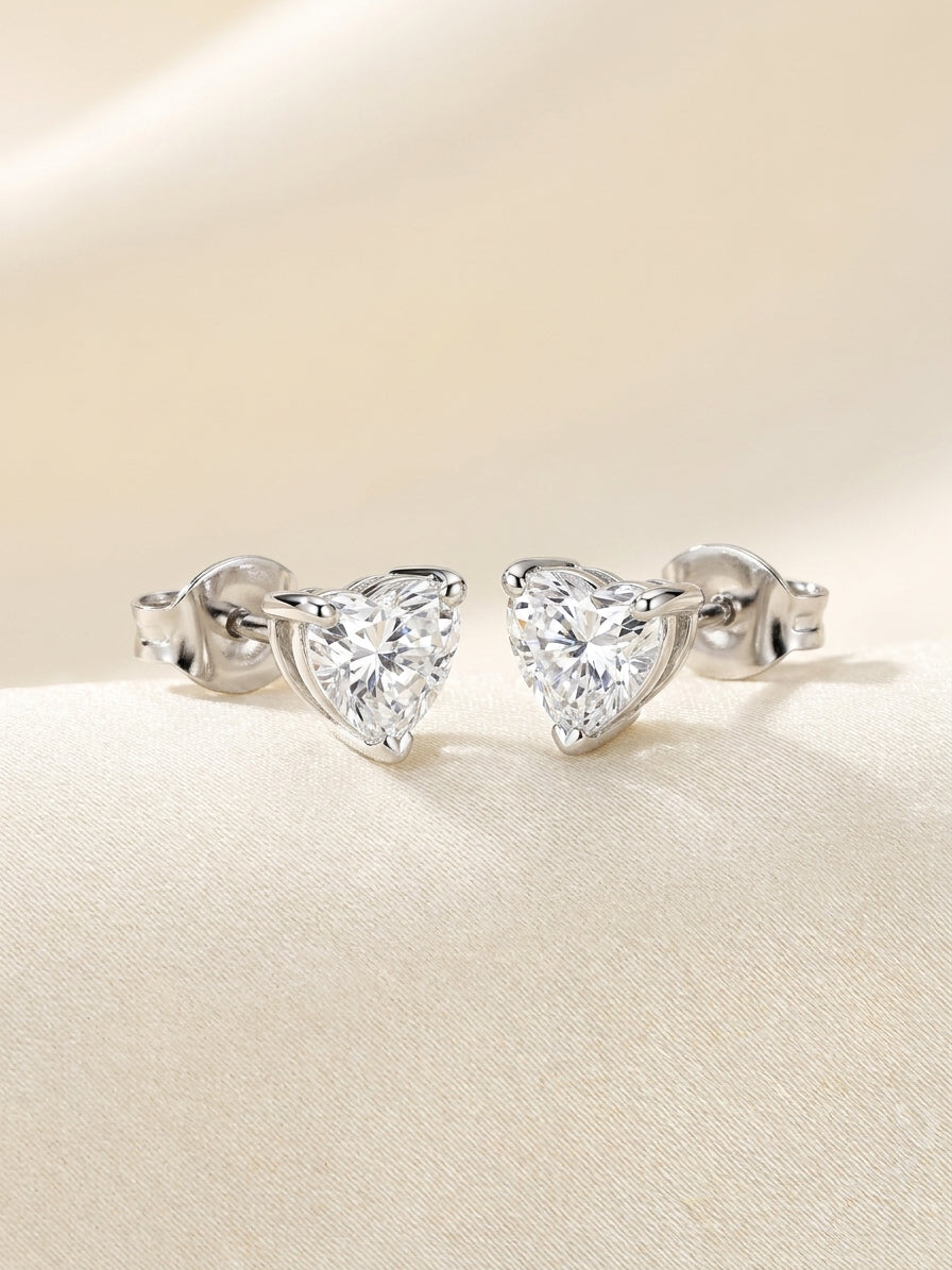 COEUR Ohrring und 0.5 Karat in Weißgold 585