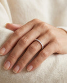 LEA Ring und 0.8 Karat in Weißgold 585