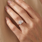 DUET Ring und 1.5 Karat in Weißgold 585