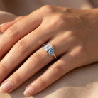 DUET Ring und 1.5 Karat in Weißgold 585