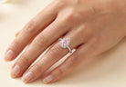 ANNABELLE Ring und 1.3 Karat in Weißgold 585