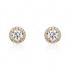 BELLE Ohrring mit Labordiamant und 1.3 Karat in Gelbgold 585