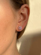 BELLE Ohrring und 1.35 Karat in Roségold 585