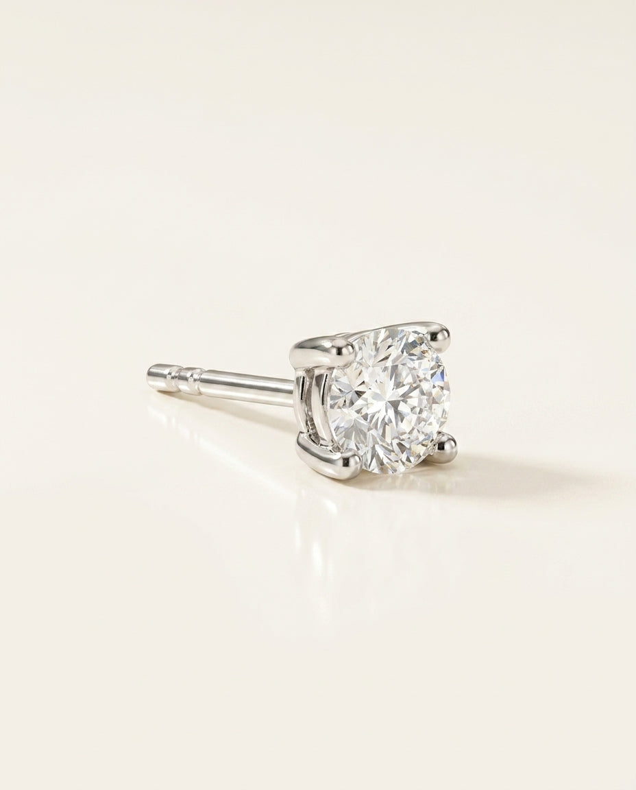 ESSENTIEL Ohrring und 0.5 Karat in Weißgold 585