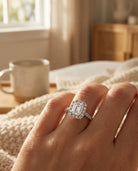 ADELE Ring mit Labordiamant und 1.4 Karat in Weißgold 585