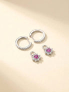 CELESTE Ohrring und 1.36 Karat in Weißgold 585
