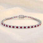 RIVIERE Armband und 5 Karat in Weißgold 585
