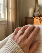 ANNABELLE Ring und 1.3 Karat in Weißgold 585