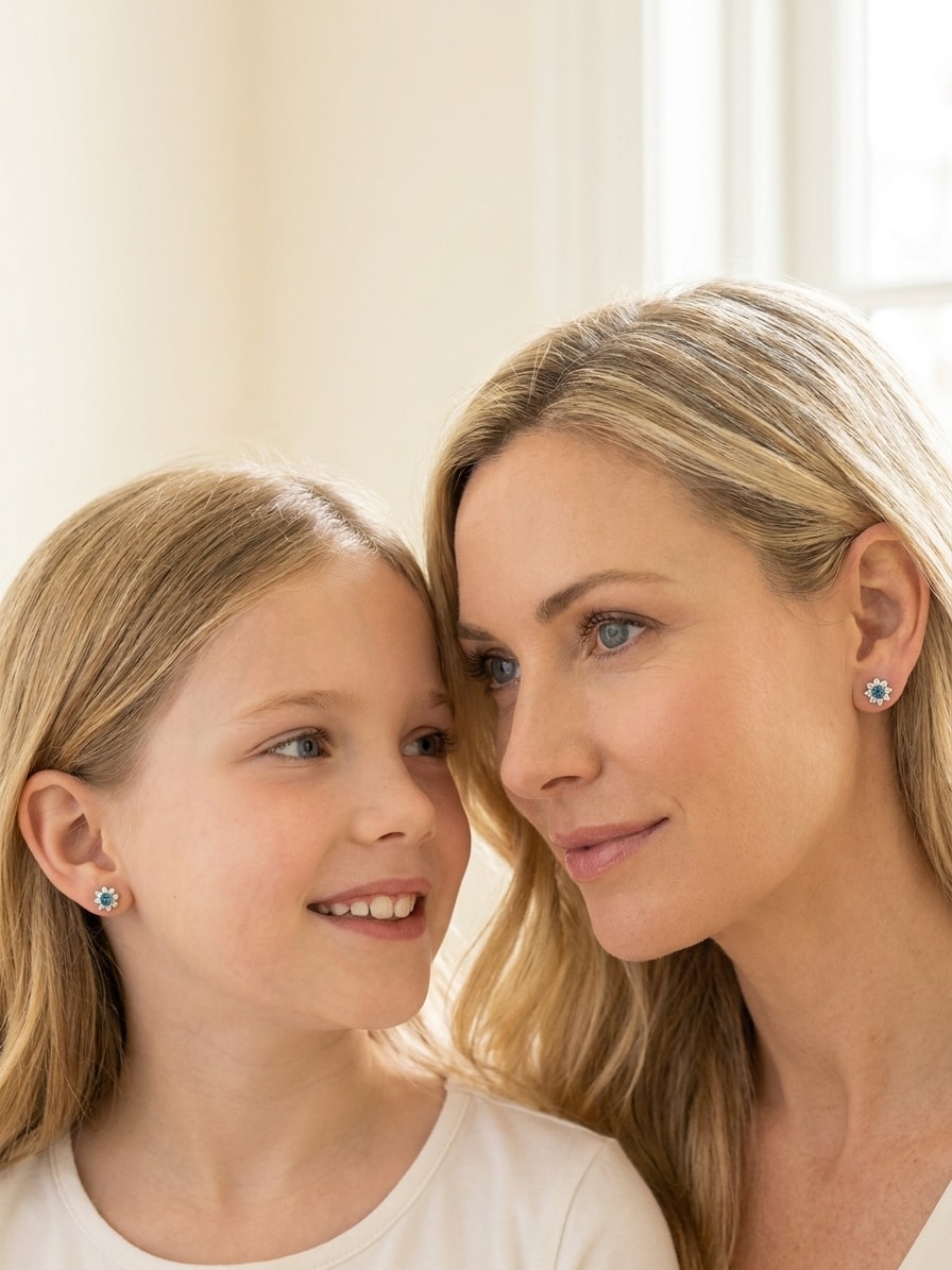 CELESTE FLEUR Ohrring und 0.46 Karat in Weißgold 585