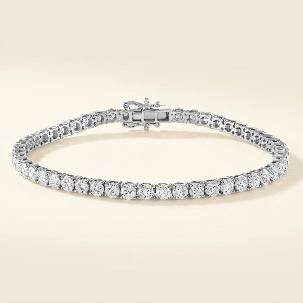 RIVIERE Armband und 1 Karat in Weißgold 585