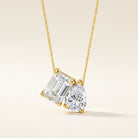 DUET Halskette und 1.5 Karat in Gelbgold 585