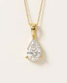 POIRE Anhänger und 0.5 Karat in Gelbgold 585